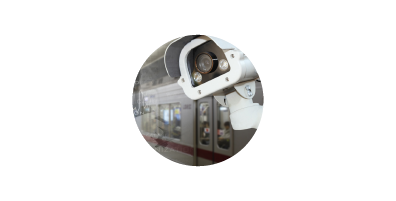 viisights logistics video analytics icon including surveillance camera