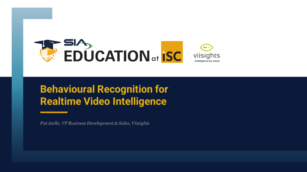 SIA-Education at ISC-West